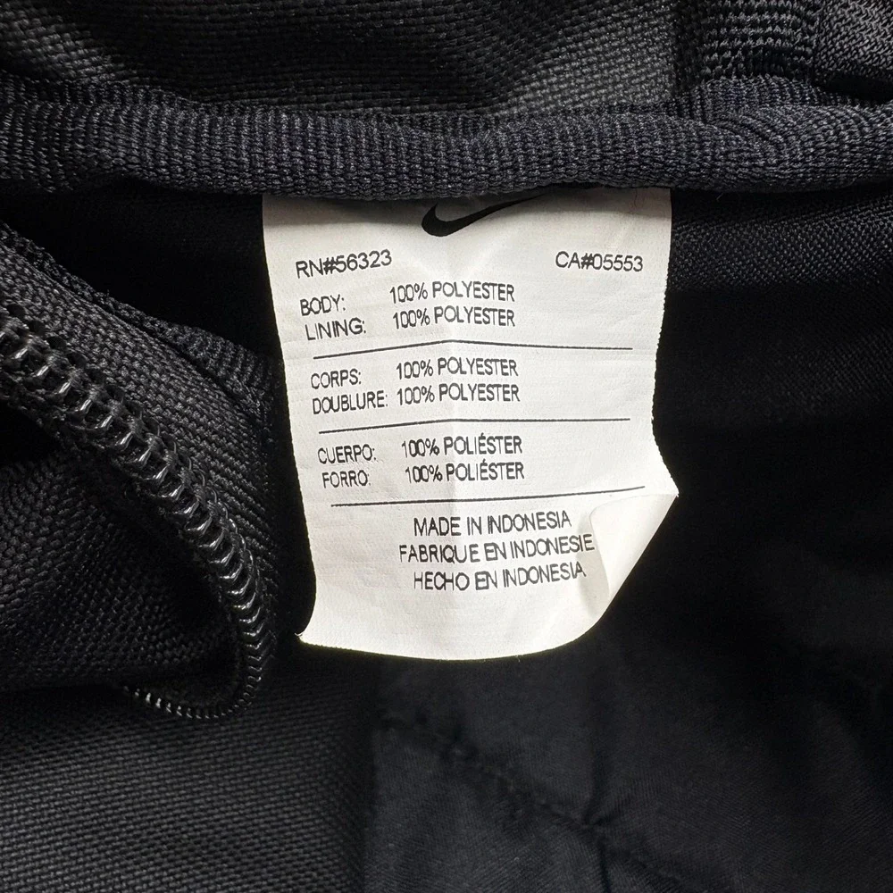 Nike Backpack Richmond Strikers Unisex Black Team Gear BG Logo